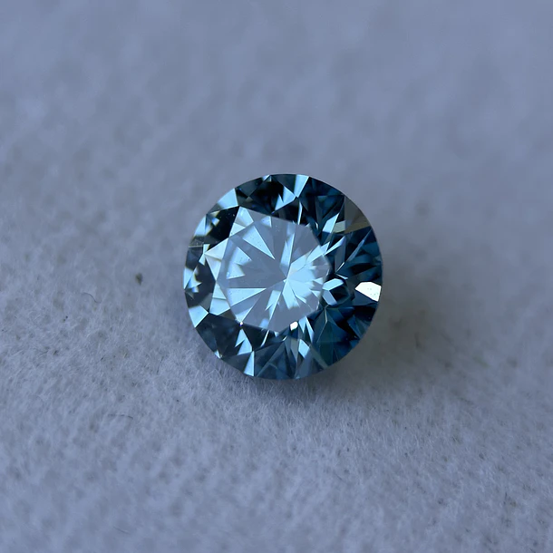 Diamante azul de laboratorio IGI-0.53ct-5.19x5.22x3.18mm 2