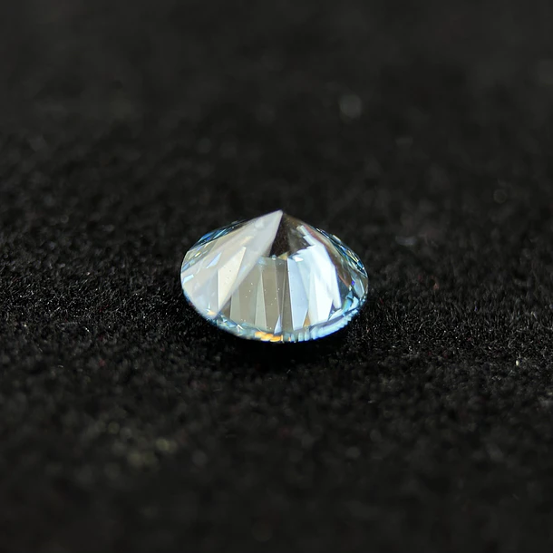 Diamante azul de laboratorio IGI-0.53ct-5.19x5.22x3.18mm 3