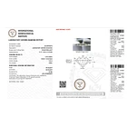 Diamante azul de laboratorio IGI-0.53ct-5.19x5.22x3.18mm 5