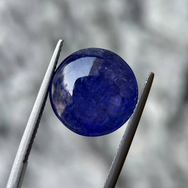 Tanzanita cabujón-16.85ct-14.3x9.6mm 2