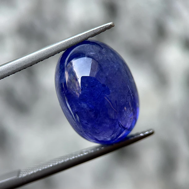 Tanzanita cabujón-12.65ct-15.4x11x8.3mm 2