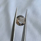 Cuarzo ahumado-0.50ct-6.1x6.1x3.8mm 1