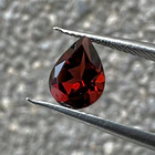 Granate rojo-9x7x4.1mm 1