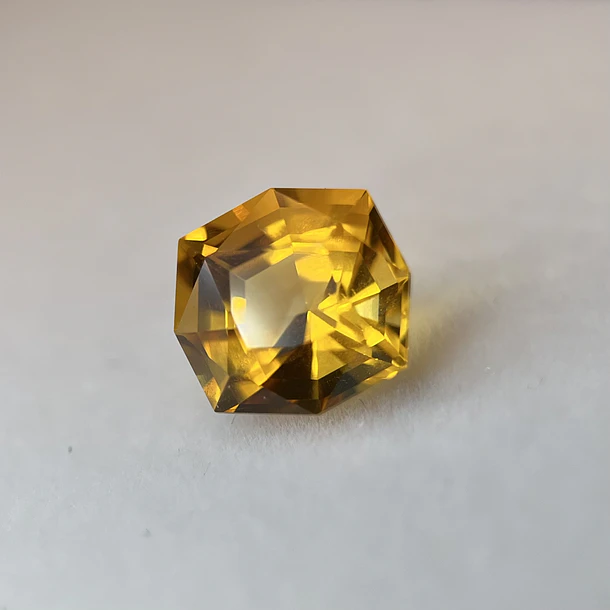 Citrino color mandarina-3.545ct-10x9.6x6.8mm- COPIAR 1