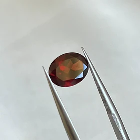 Granate rojo-3.15ct-10.1x8.1x4.4mm