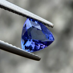 Tanzanita AIG-1.11ct-6.60x6.52x4mm