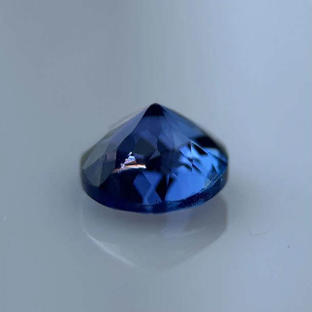 Tanzanita AIG-1.24ct-6.50x6.40x4.12mm 3