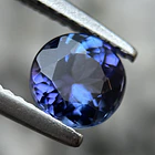 Tanzanita AIG-1.24ct-6.50x6.40x4.12mm 1