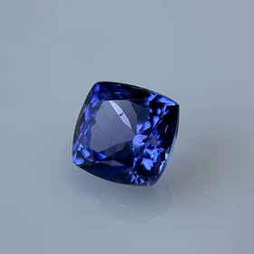 Tanzanita AIG-1.37ct-6.14x6.03x4.45mm