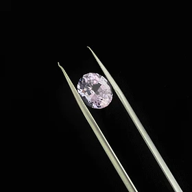 Par de cuarzos lavanda-2.725ct-10x8mm