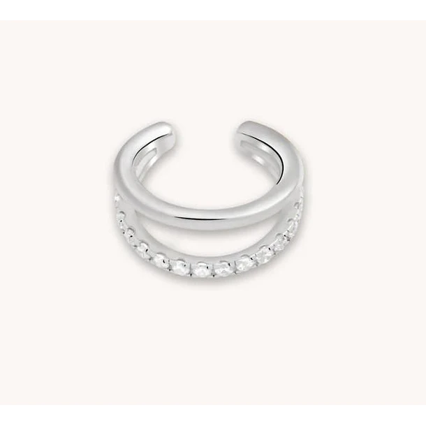 arete con 15 de Alexandritas redonda de 1-1.3mm en plata de ley con baño de rodio