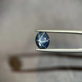 Zafiro estrella-2.99ct-9.1x7.2x3.8mm