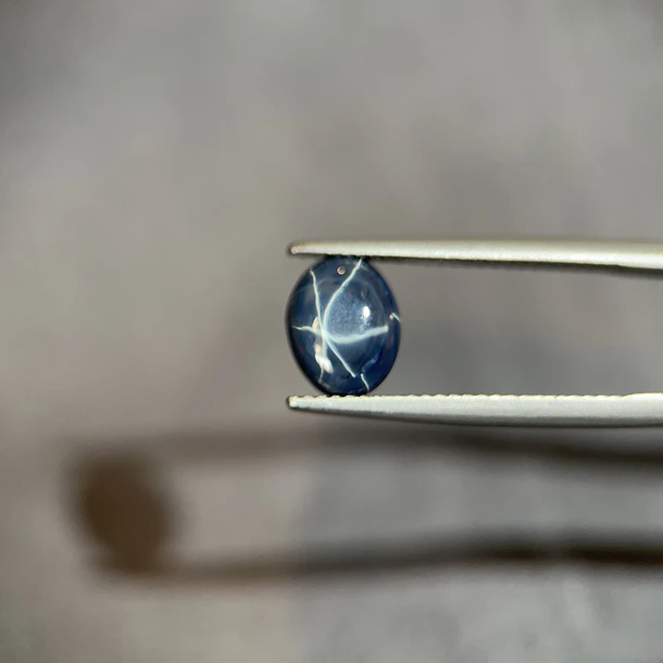 Zafiro estrella-2.99ct-9.1x7.2x3.8mm 1