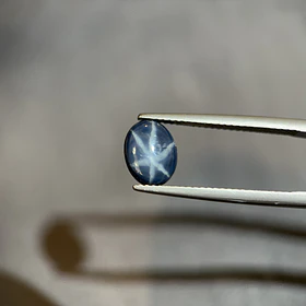 Zafiro estrella-2.50ct-9x7.1x3.2mm