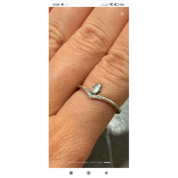 Anillo en plata ley 925 oferta junio 