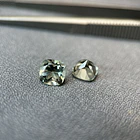 Par de amatistas verdes-3ct-6.8x6.8mm 2