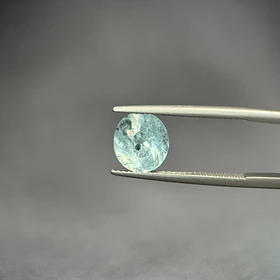 Turmalina paraíba GIA-3ct-9.94x8.85x5.93mm