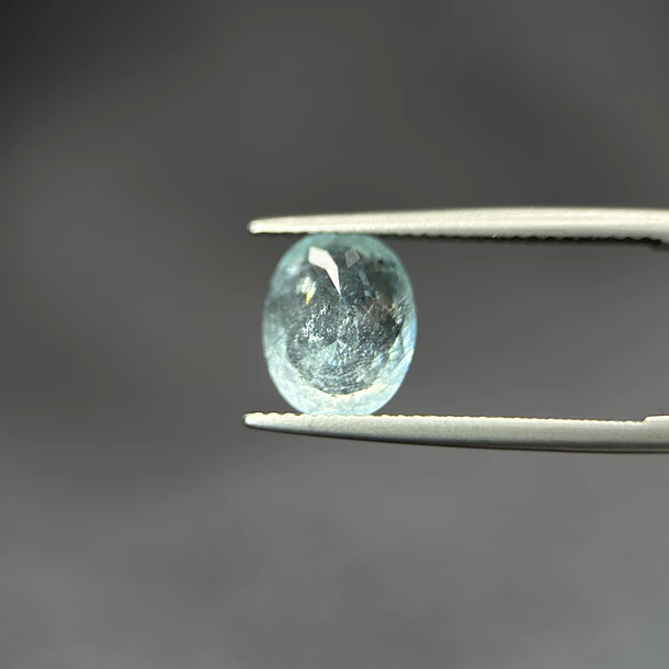 Turmalina paraíba GIA-2.53ct-10.12x8.08x5.10mm 2