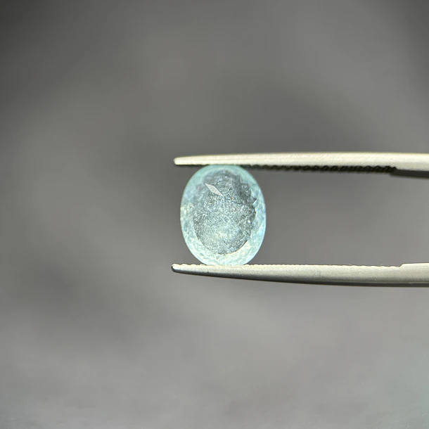 Turmalina paraíba GIA-2.48ct-10.28x8.11x5.10mm 2