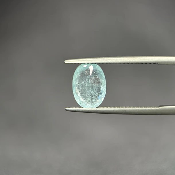 Turmalina paríba GIA-2.30ct-10.69x7.75x4.70mm 2