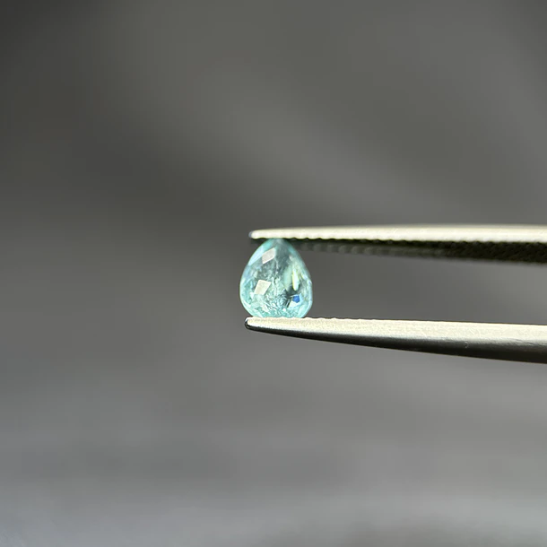Turmalina paraíba GIA-0.53CT-6.47x4.79x2.65mm 2