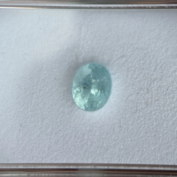 Turmalina paraíba GIA-2.48ct-10.28x8.11x5.10mm 5