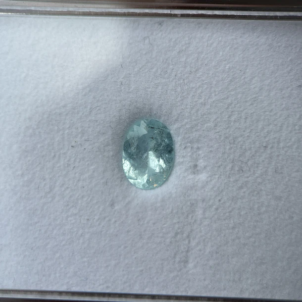 Turmalina paraíba GIA-1.12ct-8.33x6.07x3.66mm 5
