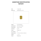 Esfeno certificado por AIG-1.11ct-7.11x5.06x3.65mm 3
