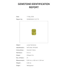 Esfeno certificado por AIG-0.99ct-6.98x4.99x3.38mm 3