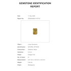 Esfeno certificado por AIG-0.95ct-6.97x4.93x3.25mm 2