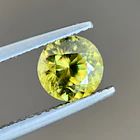 Esfeno certificado por AIG-1.11ct-6.56x6.55x4.12mm 1