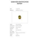 Esfeno certificado por AIG-1.41ct-7.96x6.05x4.44mm 3