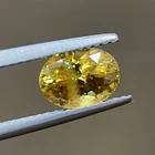 Esfeno certificado por AIG-1.54ct-7.97x6.00x4.75mm 1