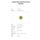 Esfeno certificado por AIG-1.13ct-6.59x6.55x4.08mm 2