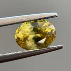 Esfeno certificado por AIG-1.29ct-8.04x6.08x3.94mm 1