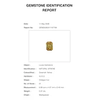 Esfeno certificado por AIG-0.97ct-6.89x4.97x3.40mm 2