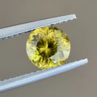 Esfeno certificado por AIG-1.06ct-6.40x6.45x4.19mm 1