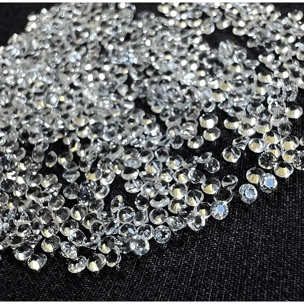 Topacio Blanco-0.05ct-2mm