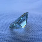Aguamarina certificada por GIA-0.98ct7.03x5.08x3.66mm  4