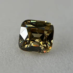 Circón natural AIG-3.73ct-7.69x7.38x5.62mm