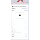 Circón natural AIG-1.65ct-6.36x6.32x4.03mm 5