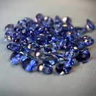 2 Pares Tanzanita-0.84ct-7x5x3.4mm- COPIAR 1