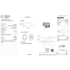 Diamante blanco de laboratorio IGI-1ct-8.15x5.55x3.45mm 4