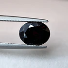 Par Granate rojo-1.28ct-7.8x5.9x2.9mm 1