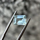 Par Aguamarina-1.10ct-7x5mm 1