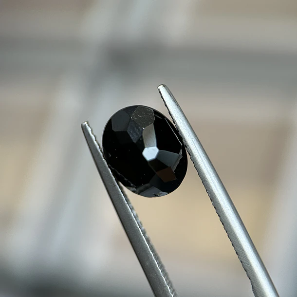 Espinela negra-2.985ct-9.2x7.3mm 3