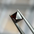 Granate rojo–2ct–6.7x6.7x4.1mm 2