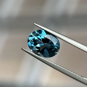 Topacio london blue–3ct–9.8x7.8x5mm