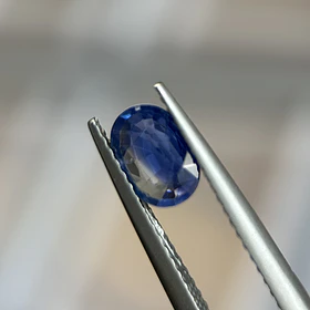 Zafiro azul–0.71ct–6.7x4.8x2mm
