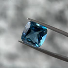 Topacio suizo–8.59ct–12.1x12.1x7.2mm 1